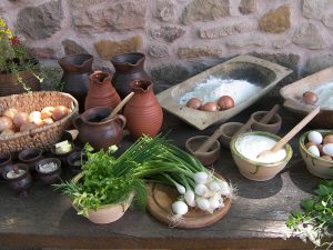 Kochen & Backen wie im Mittelalter